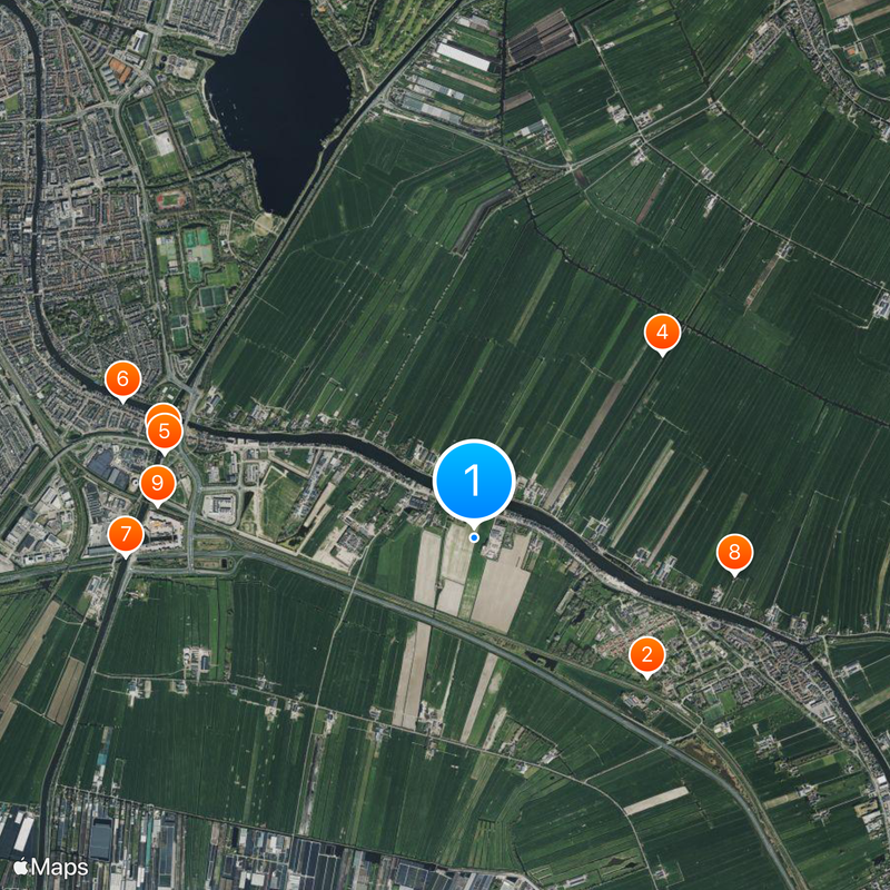 Groene Hart Map
