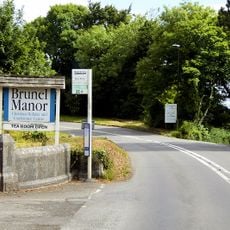 Gate Piers And Wall At Entrance To Brunel Manor