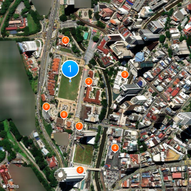 Place de l'Indépendance Carte