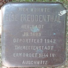 Stolperstein dedicated to Else Freudenthal