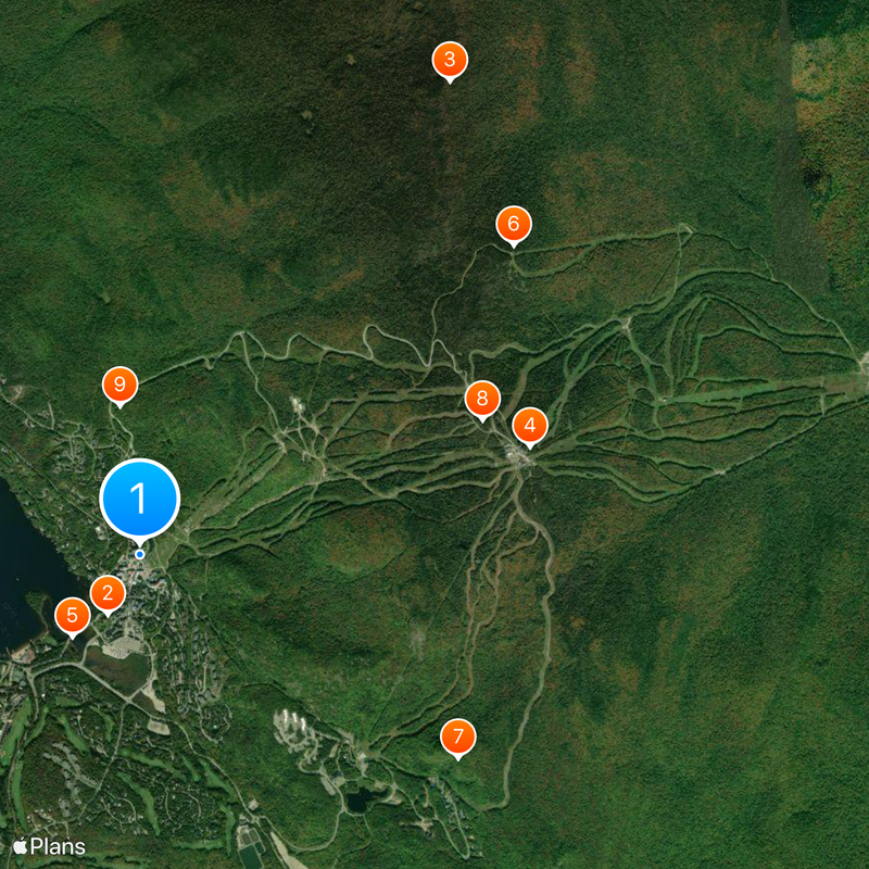 Station Mont-Tremblant Carte