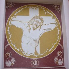 Kaplička XII. zastavení křížové cesty u kostela v Mařenicích