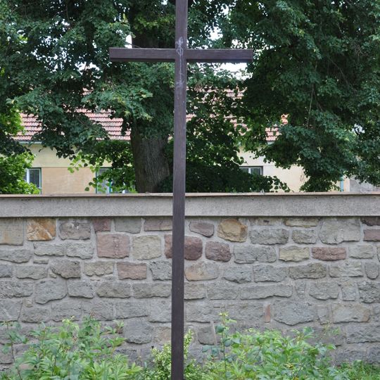 Dřevěný kříž v Řeznovicích