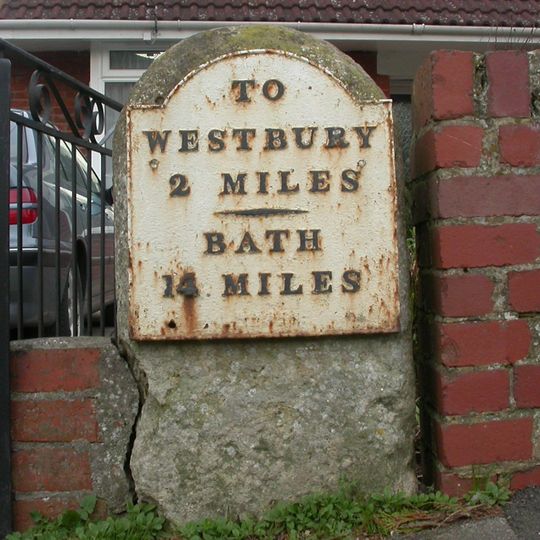 Milestone Set In Wall To Front Of No 29
