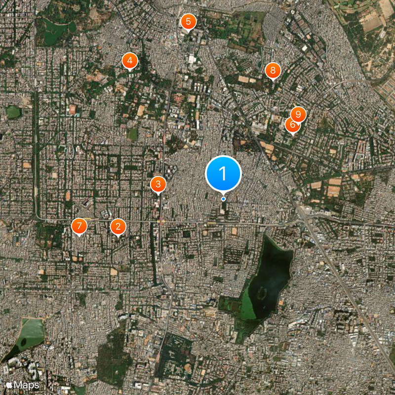 BTM Layout Map