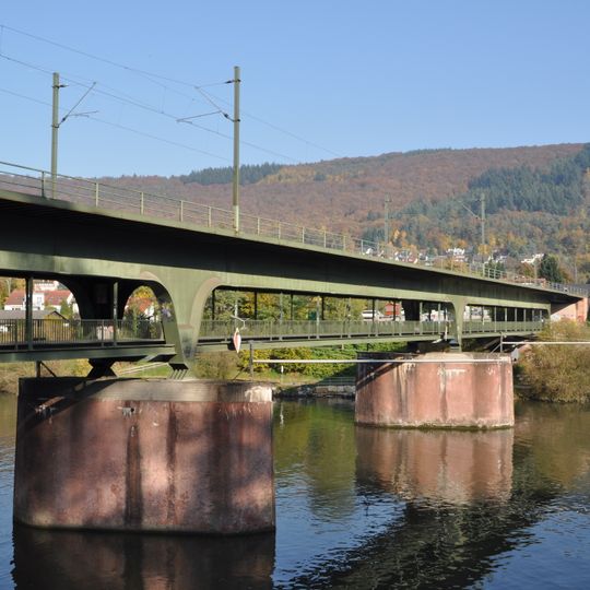 Eisenbahnbrücke Neckargemünd