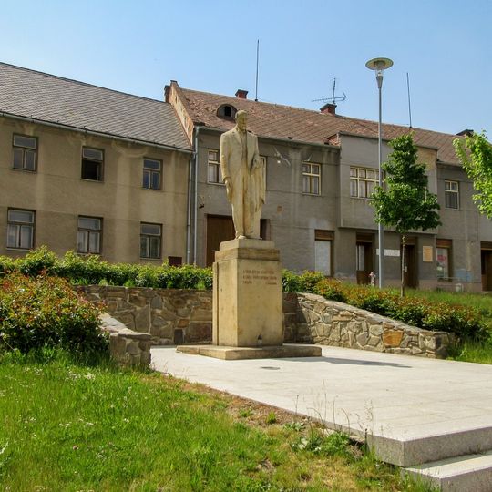 Pomník T. G. Masaryka v Náměšti na Hané na náměstí