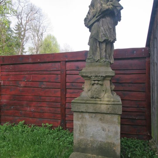 Statue of John of Nepomuk in Hlušice