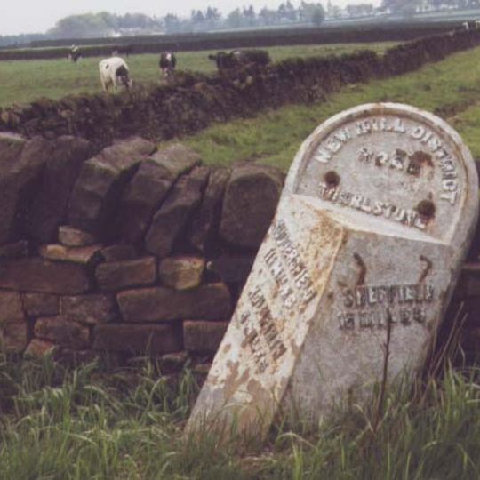 Milestone Approximately 300 Metres North Of Flouch Inn