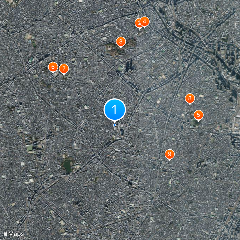 Showa Medical University Map