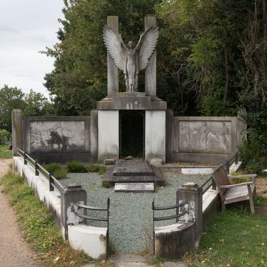 Monument To Martha Bianchi In Hampstead Cemetery