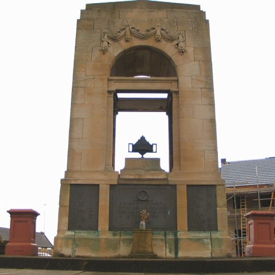 Greasbrough War Memorial And Railed Enclosure