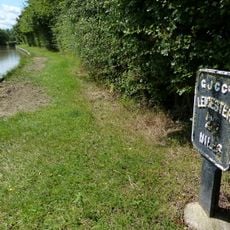 Milepost At Sp 6120 7904, Grand Union Canal