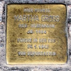 Stolperstein en memoria de Martha Gross