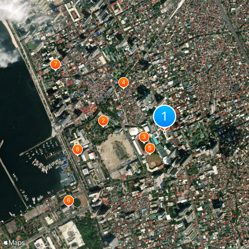 De La Salle University Map