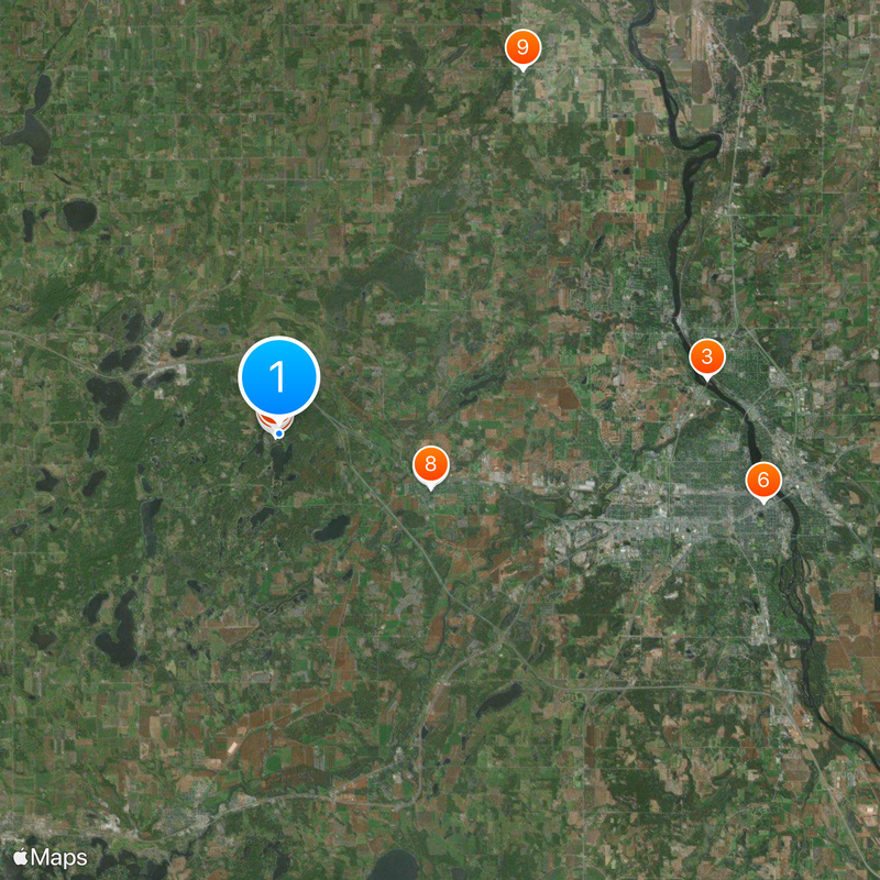 College of Saint Benedict and Saint John's University Map
