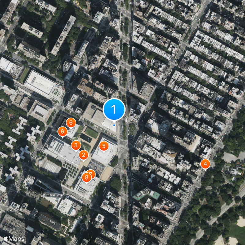 Alice Tully Hall Mapa