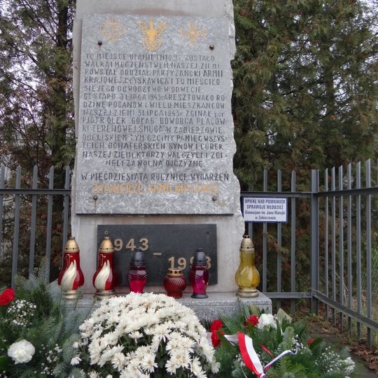 Pomnik żołnierzy AK w Zabierzowie