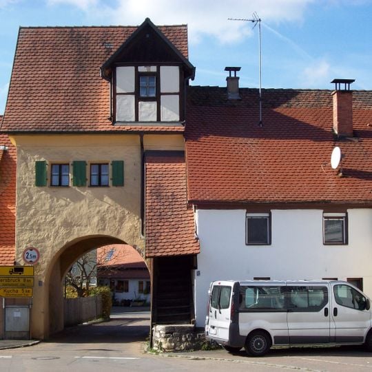 Torturm der Ehemaligen Klosterbefestigung in Engelthal