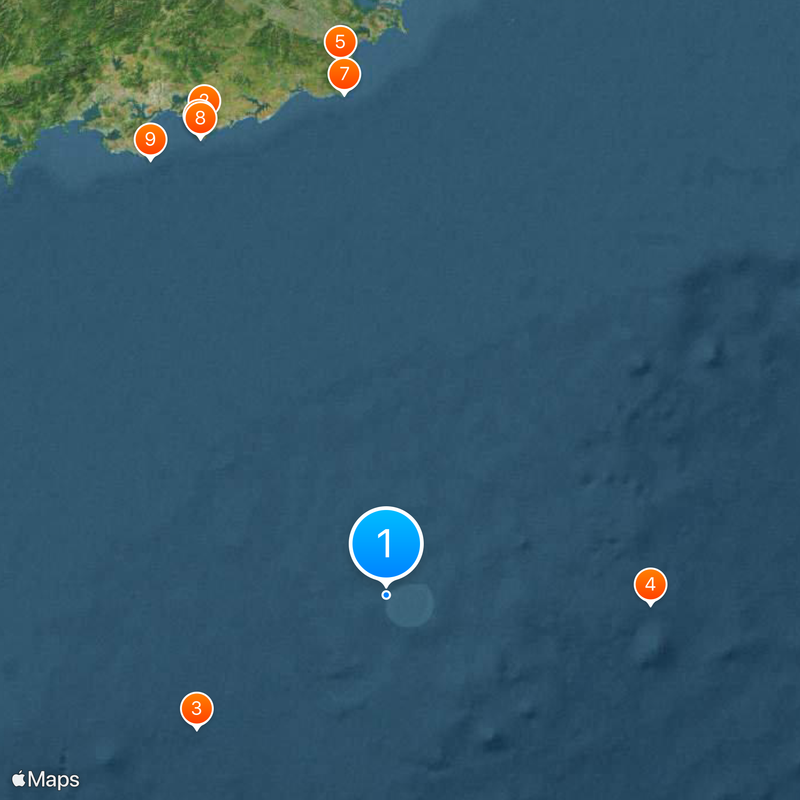 Dongsha Atoll National Park Map