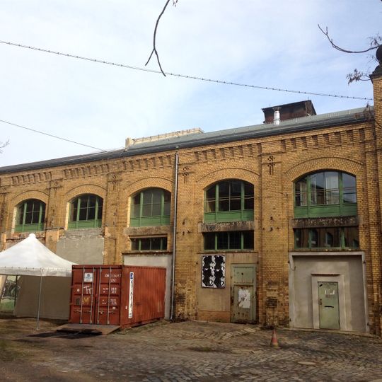 Komplex mit Verwaltungsgebäuden, Depothallen, Werkstätten Lützner Straße 125; 127