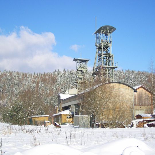 Eisenerzförderanlage der Grube Maffei
