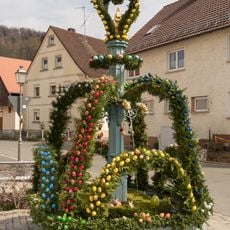 Easter fountains in Oberehrenbach