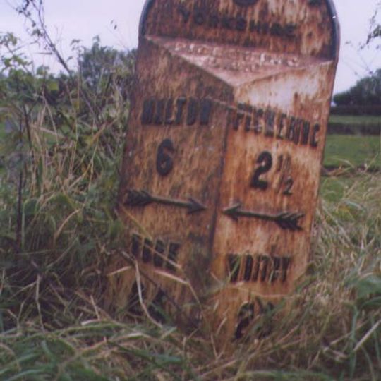 Milestone, Malton Road at SE80238025