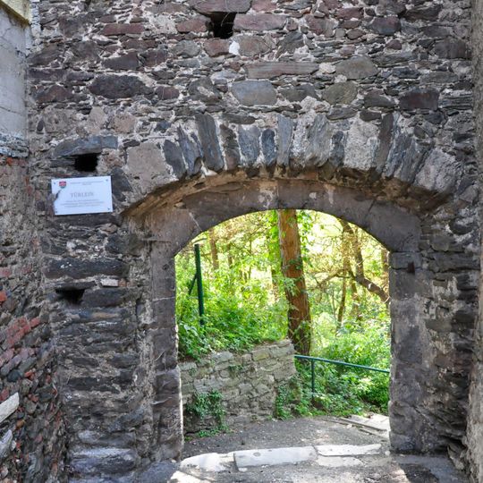Bürgerhaus und Reste der Stadtmauer