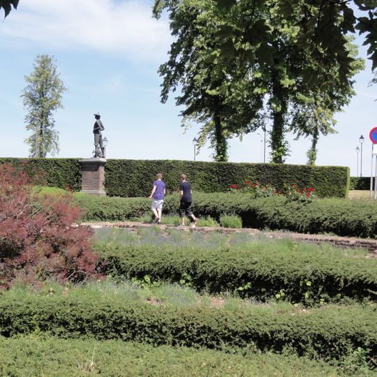 Laatst overgebleven fragment van de middeleeuwse stadsmuur