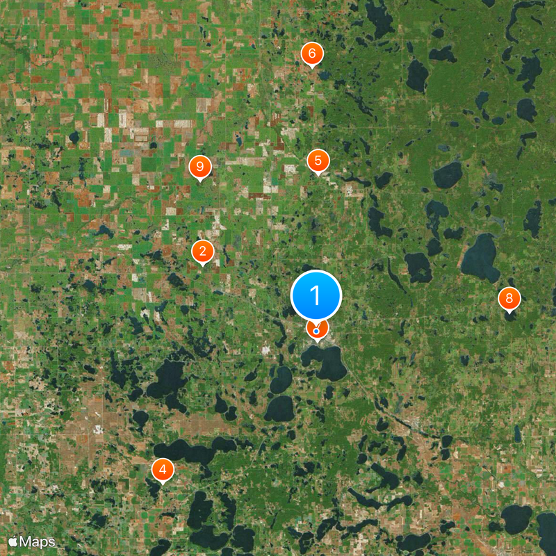 Detroit Lakes Map