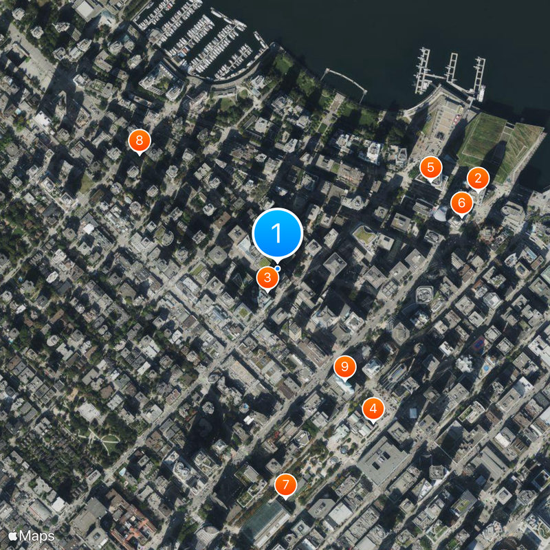 Trump International Hotel and Tower Mappa