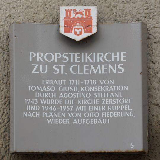 Stadttafel Propsteikirche zu St. Clemens