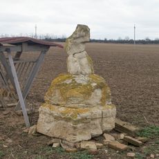 Fragment of monument in Bohutice