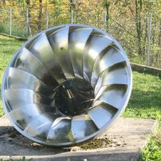 Turbína u vodní elektrárny Pastviny