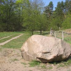 Zwei Findlinge in der Murellenschlucht