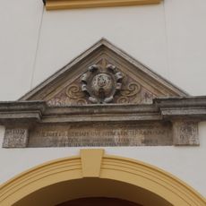 Pamětní deska na radnici v Moravských Budějovicích