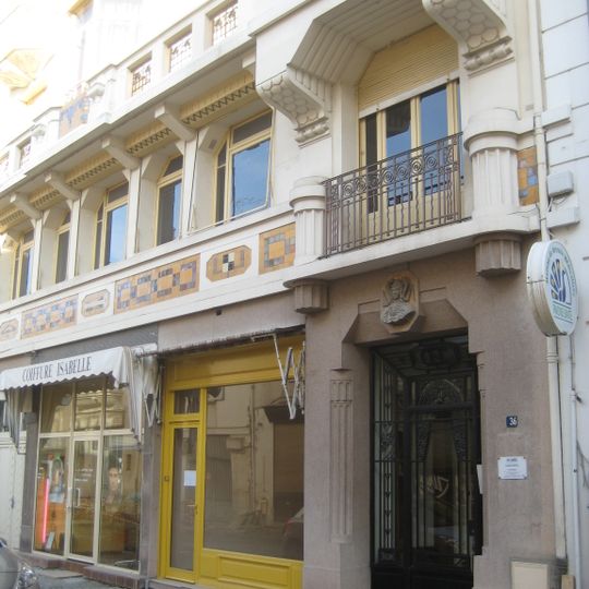 Immeuble, 36 rue Salignat