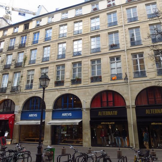 Immeuble, 10 rue de la Ferronnerie, 15 rue des Innocents