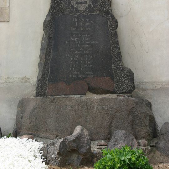 Kriegerdenkmal Wieskau