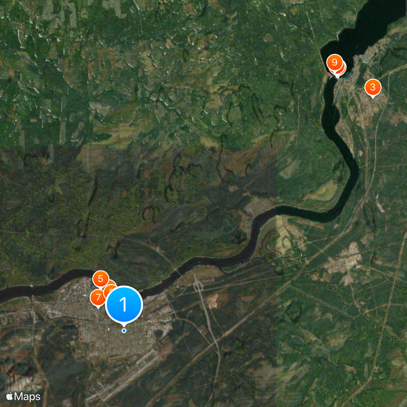 Pushkin Leningrad State University Map