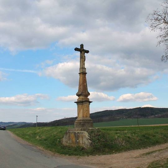 Kříž v Jaroměřicích na severním okraji