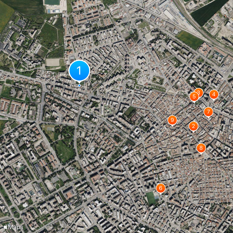 Tavoliere delle Puglie Map