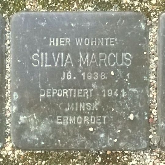 Stolperstein em memória de Erich Marcus