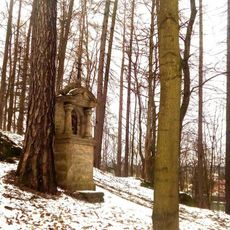 9. zastavení na křížové cestě v Jindřichově Hradci