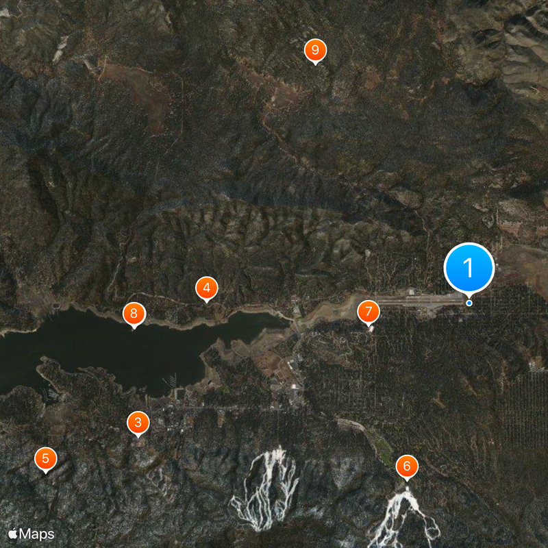Big Bear City Map