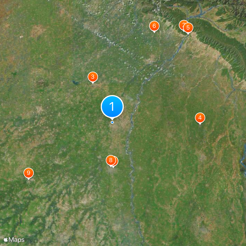 National Dairy Research Institute, Karnal Map