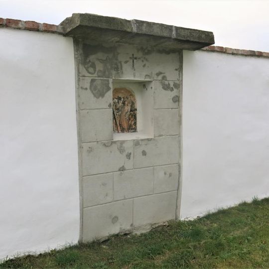 Kaplička II. zastavení křížové cesty v Bílém Kostele nad Nisou