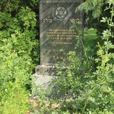 Památník obětem 2. sv. války na židovském hřbitově v Třebíči