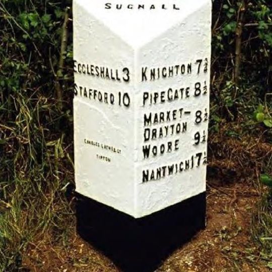 Milepost, between Sugnall & Croxton